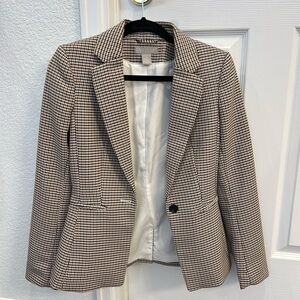 H&M Classic Houndstooth Women's Blazer